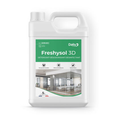 DETERGENT DESODORISANT DESINFECTANT- FRESHYSOL 3D - 5L - Citron
