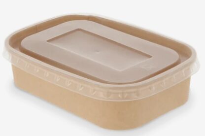 Boite en Carton et Couvercle Micro-ondable
