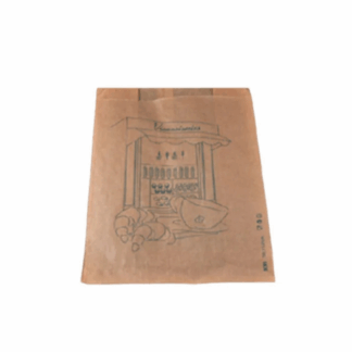 SACHET VIENNOISERIE KRAFT BRUN - 200+70X310MM