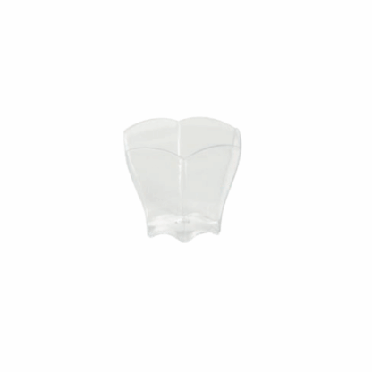 Mise en bouche fleur cristal 6,5 cl - 55 x 60 x 45 mm