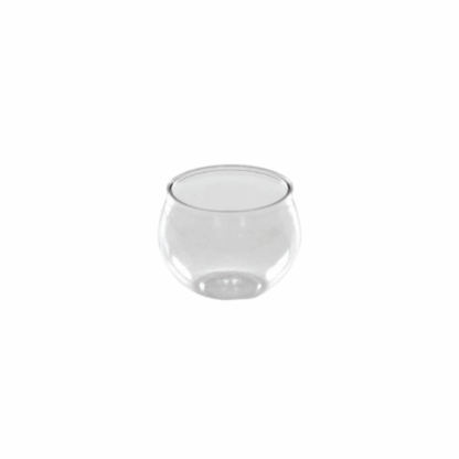 Mise en bouche boule cristal 8 cl - 58 x 42 mm