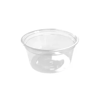 POT À DESSERT TRANSPARENT EN APET - 220ML