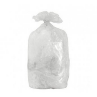 SAC POUBELLE - 130L - PEBD - 40 MICRONS - TRANSPARENT