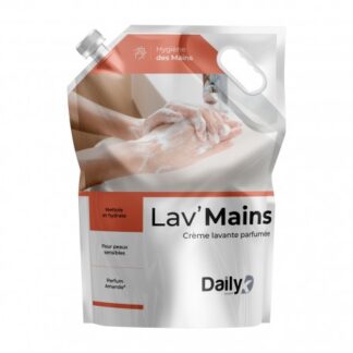CREME LAVANTE PARFUM AMANDE LAV MAINS DAILYK START - POCHE 3L