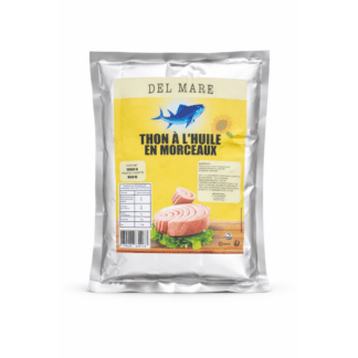 THON HUILE MORCEAUX POCHE 1KG