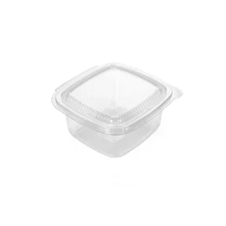 BARQUETTES PET "FRAICHEUR" CARRES A CHARNIERE - 600GR