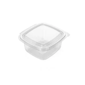 BARQUETTES PET "FRAICHEUR" CARRES A CHARNIERE - 750GR