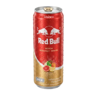 REDBULL SODA ENERGY DRINK — PAMPLEMOUSSE & ANANAS