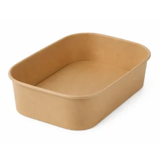BARQUETTE RECTANGULAIRE KRAFT BRUN